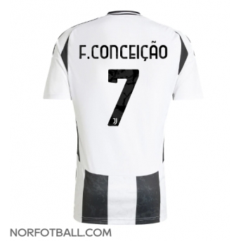 Billige Fotballdrakt Juventus Francisco Conceicao #7 Replika Hjemmedrakt 2024-25 Kortermet